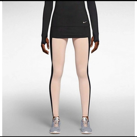 Nike Pants - Nike X Pedro Skirted Training Tights Dri Fit Medium pink/ black